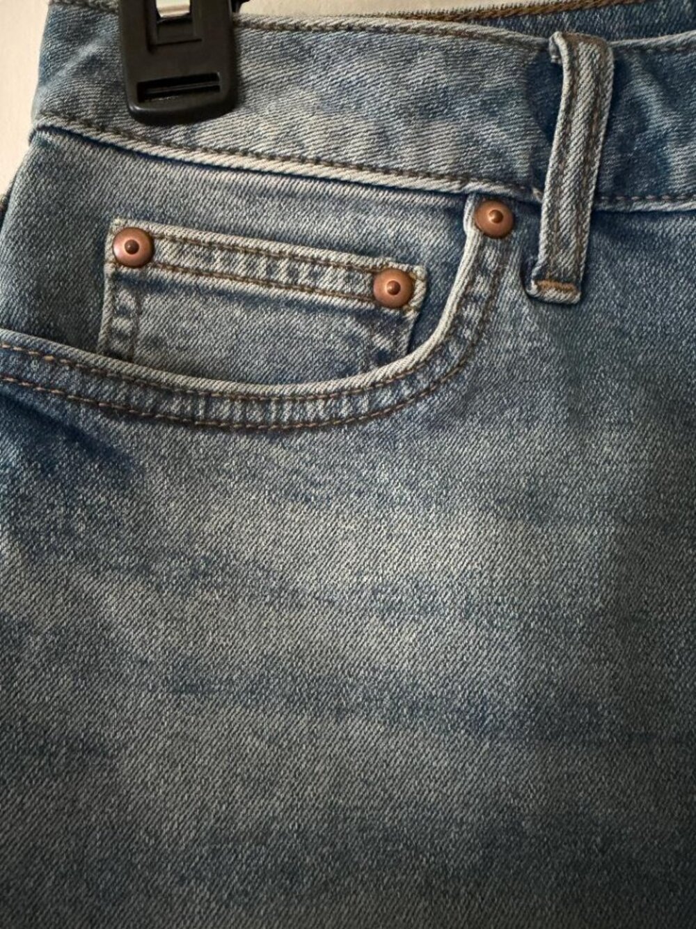 LC Lauren Conrad High‑Rise Button‑Fly Denim Shorts | Size 8 - Picture 4 of 6